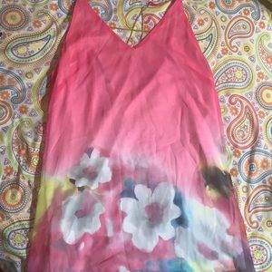 OH MY JULIAN  OMJ BRAND NEW PINK DRESS WITH TAGS SIZE LARGE